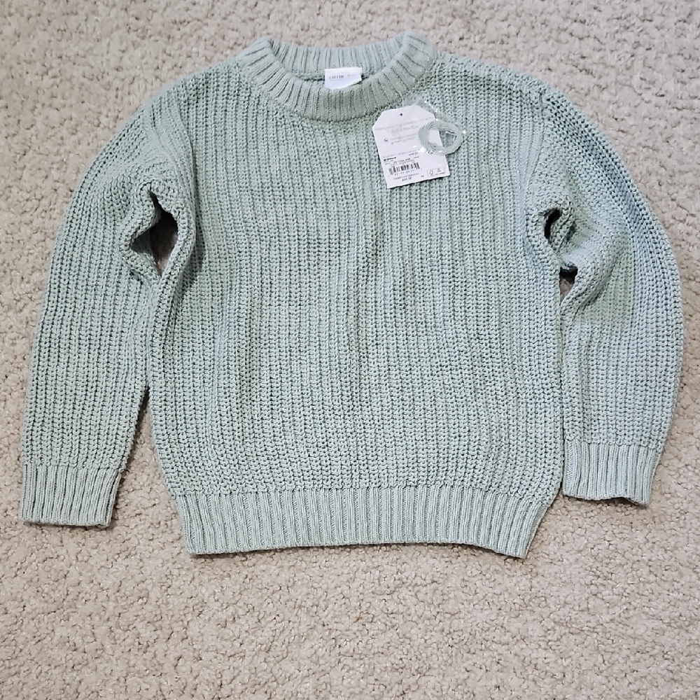NWT Cozy Kids' Mint Sweater